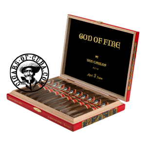 Arturo Fuente God Of Fire By Don Carlos - Robusto Box of 10