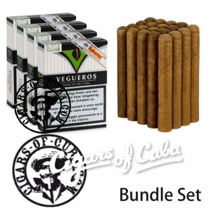 Vegueros Mananitas & El Santor Robusto Set Cube of 41